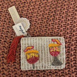 Beaded Cocktail Clutch Wallet with Tassel - Marshalls